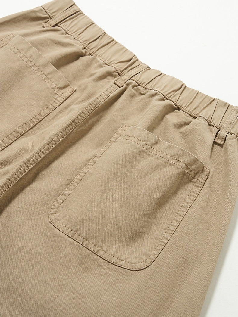 Liber Autumn Neutral wear Solid Color Pants