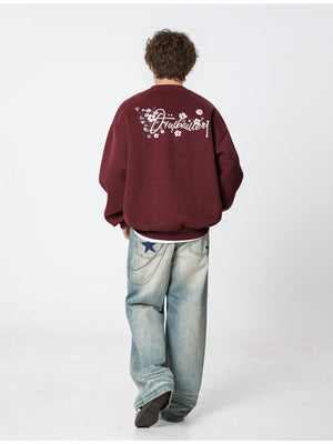 Liber Autumn Men's Letter Sweatshirts&Hoodies