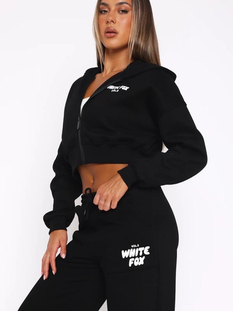 Liber Autumn Women's Thread Letter 2-piece Sets