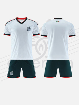 World Cup National Team Football Two-piece jersey and shorts set, Unisex