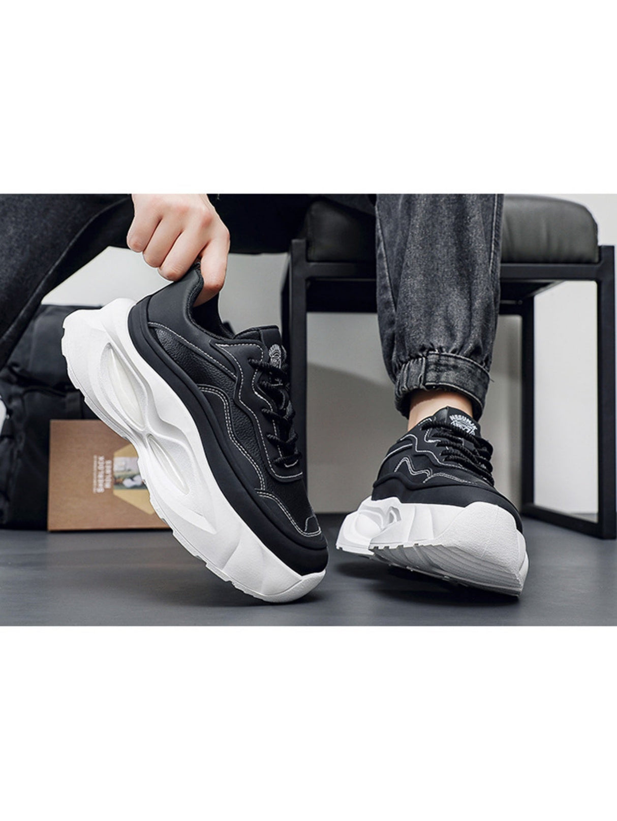 Liber Four Seasons Thick-soled Men's Casual Sports Shoes