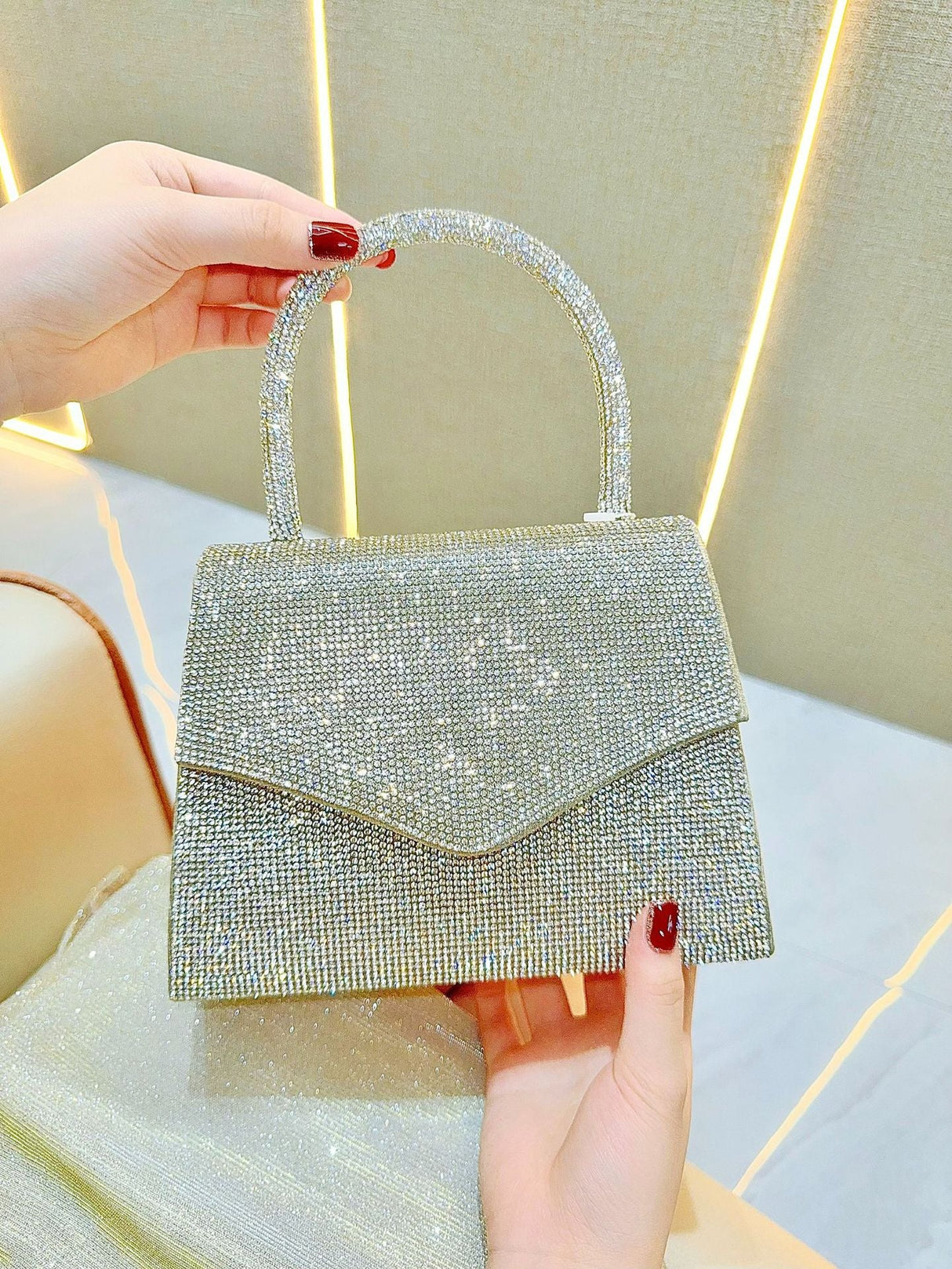 Liber Four Seasons ACC Diamond Small Square Bag