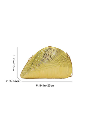 Creative Seashell Acrylic Evening Bag