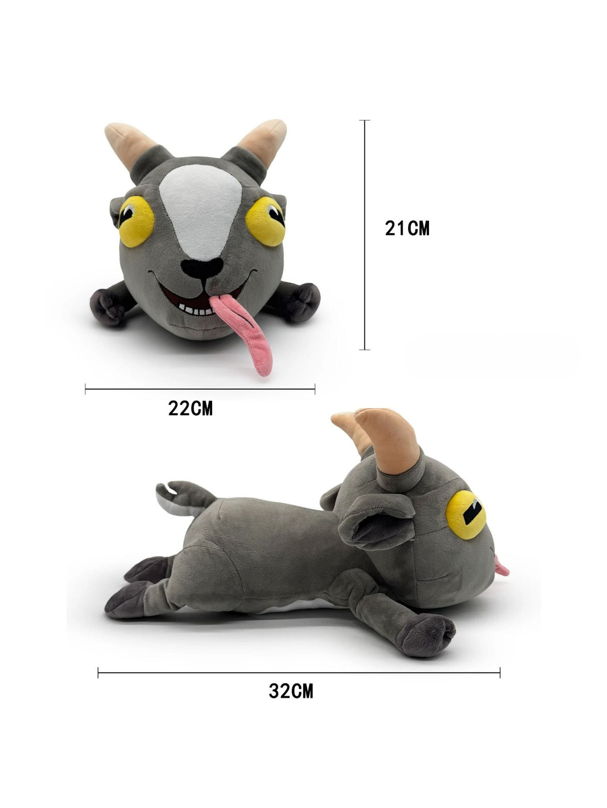 Goat Hair Plush Doll