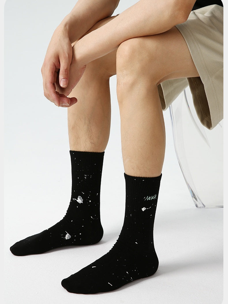 Chaussettes Tie-dye Graffiti Crew (lot de 3)