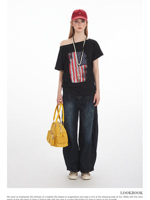 Liber Summer Women's 3D, Three-dimensional pattern Religious Nationality T-shirts