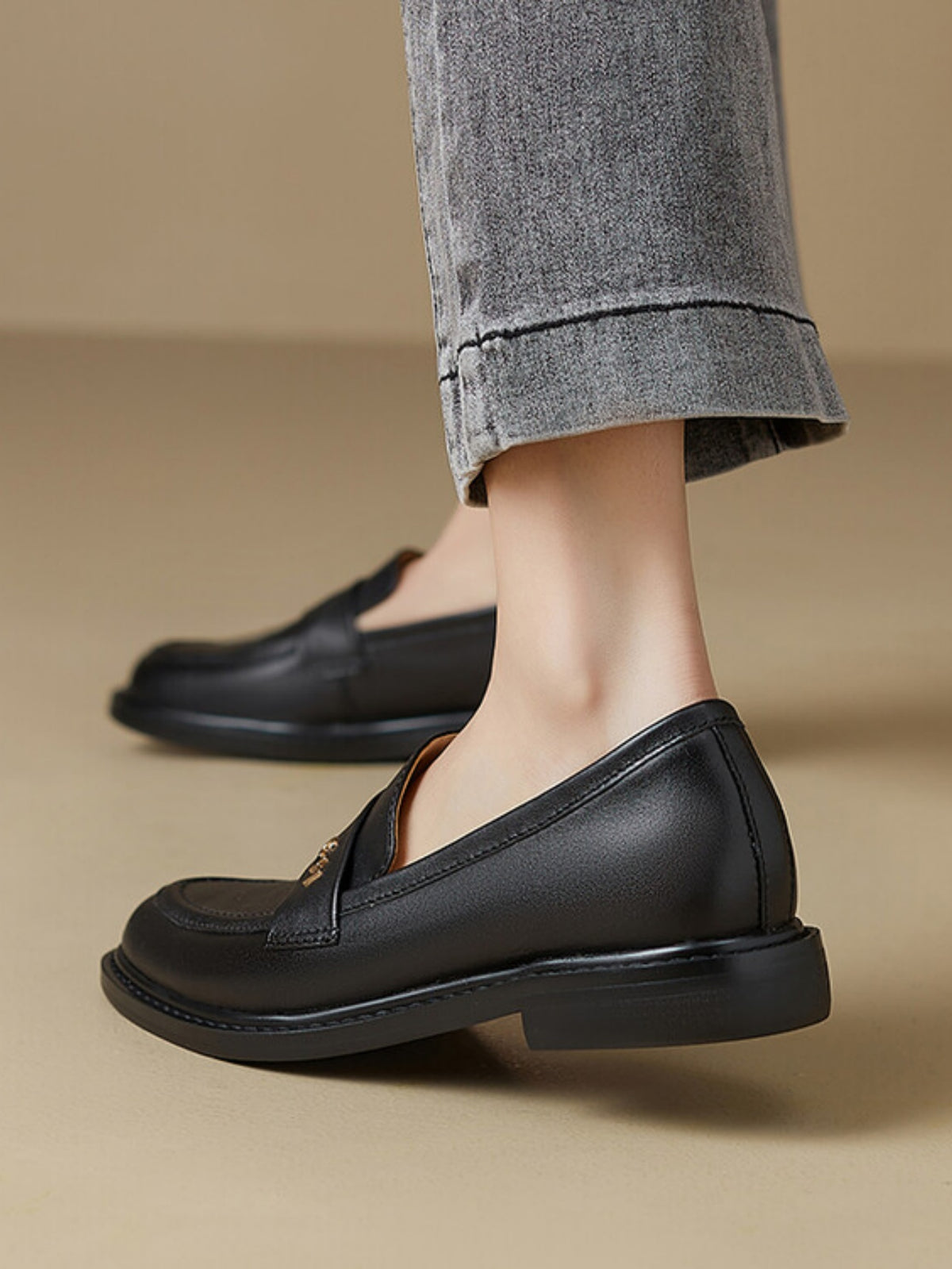 Colorful Patchwork Loafers
