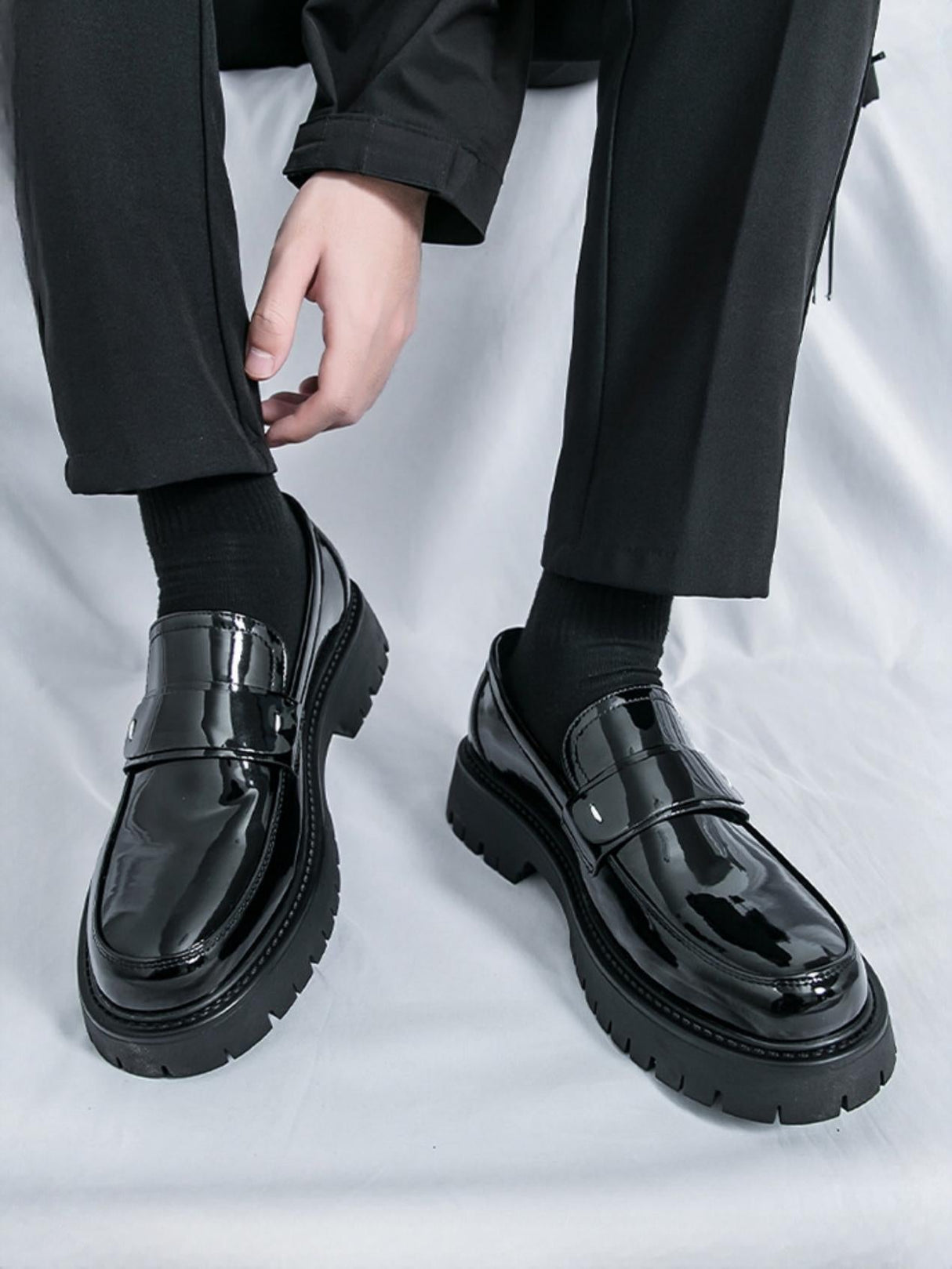 Mocassins à plateforme