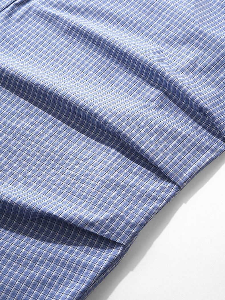 Liber Autumn Neutral wear Deconstructed tailoring Plaid Shirts