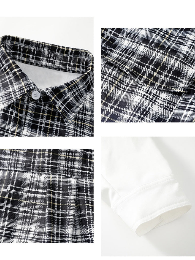 Gradient Plaid Shirts