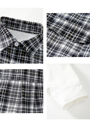 Gradient Plaid Shirts