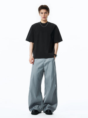 Deconstruction Splicing Cooling Sensation T-shirts