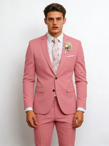 Slim-fit Wedding Suit 3-piece Sets Set