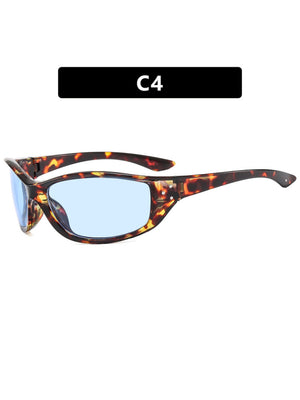 Full-rimmed, Uniquely Shaped Fashion Glasses