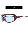 Full-rimmed, Uniquely Shaped Fashion Glasses