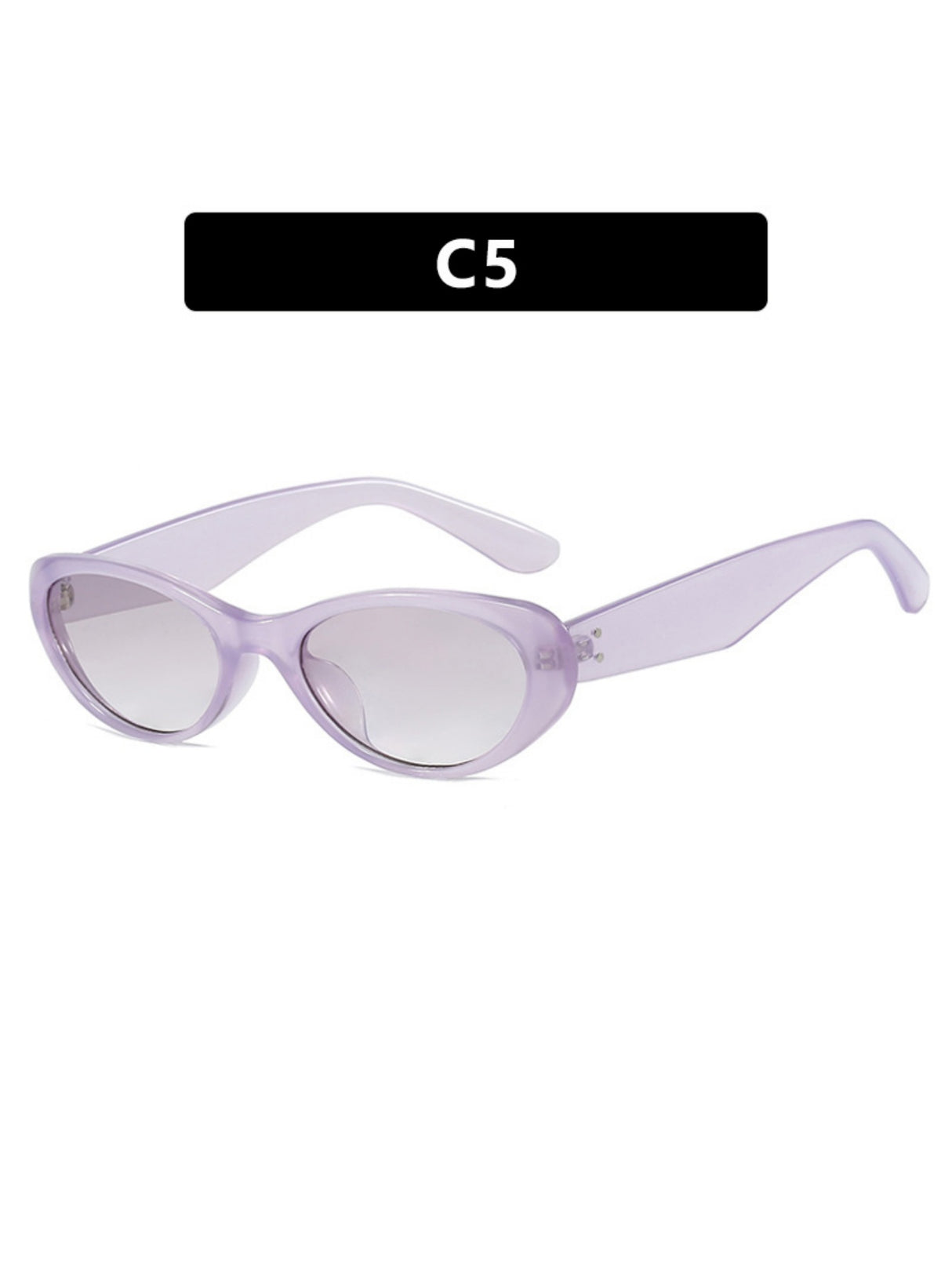 Full-frame Cat-eye Sunglasses