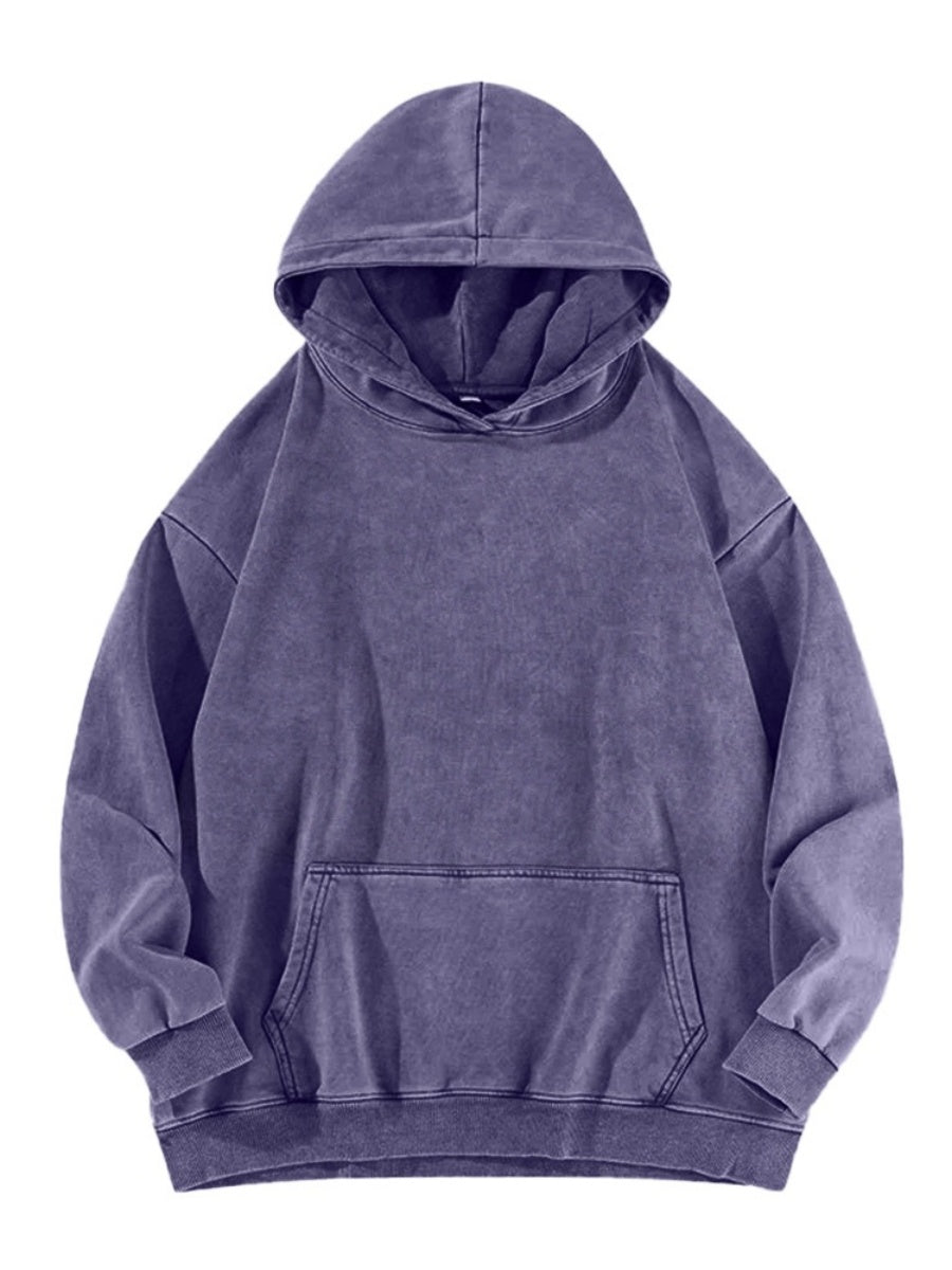 Washing The Hood Distressed Sweatshirt