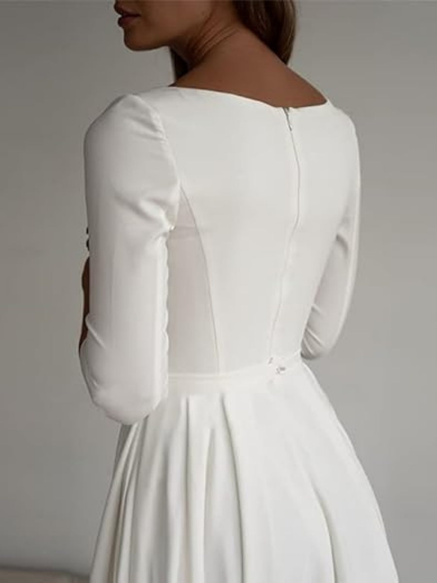 Simplicity Long Sleeve Parties Maxi Dresses