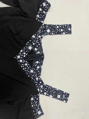 Polka Dot Print Off-shoulder Wide Leg Jumpsuits