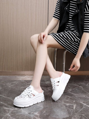 Women's Casual Thick-soled Sneakers