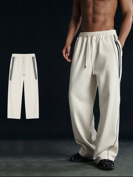 Reflective Stripes Cardigan Sweatshirts&Hoodies Tracksuit