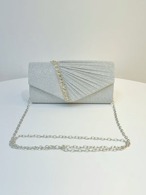 Liber Four Seasons ACC Pleated Diamond Small Square Bag