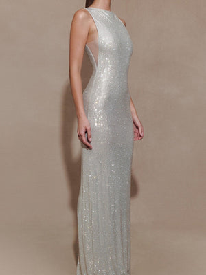 Hip-hugging Fine Flash Evening Dress Maxi Dresses
