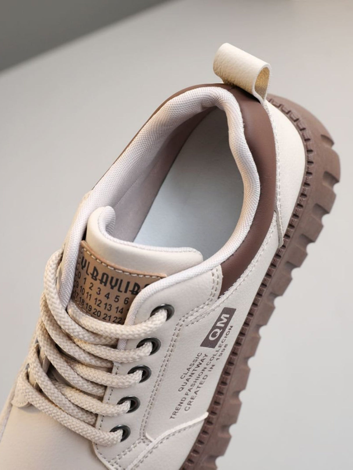 Colorblock Thick-Sole Women's Casual Sneakers