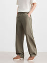 Loose-fit Drape Patchwork Pants