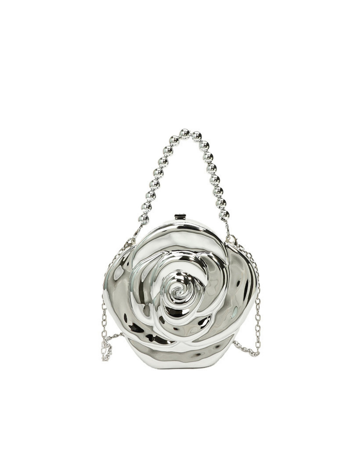 Floral Evening Shoulder Bag