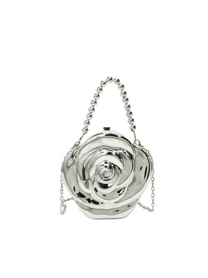 Floral Evening Shoulder Bag
