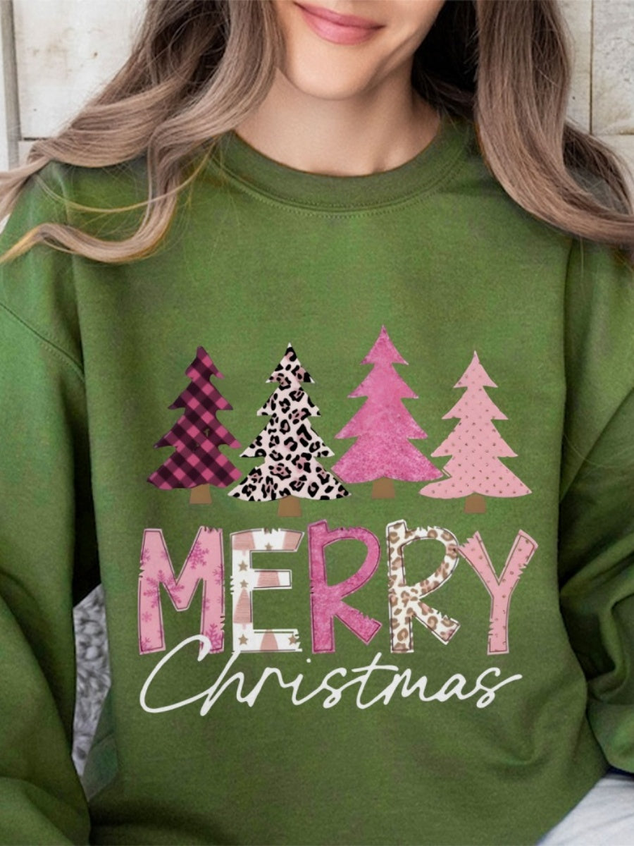 Christmas Printed Sweatshirt