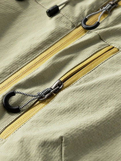 Outdoor Water Proof Loose All-match Hooded Sports Jacket