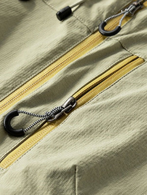 Outdoor Water Proof Loose All-match Hooded Sports Jacket