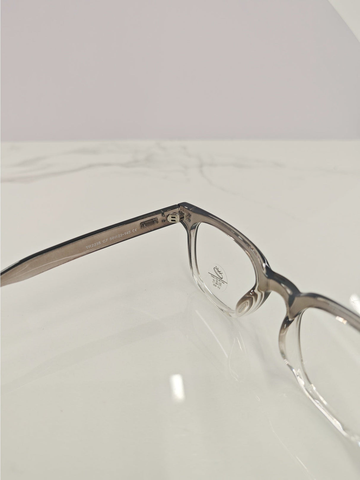Semi-transparent Prescription Glasses