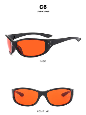 Full-rimmed, Uniquely Shaped Fashion Glasses