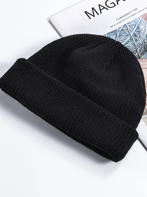 Bonnet à revers uni