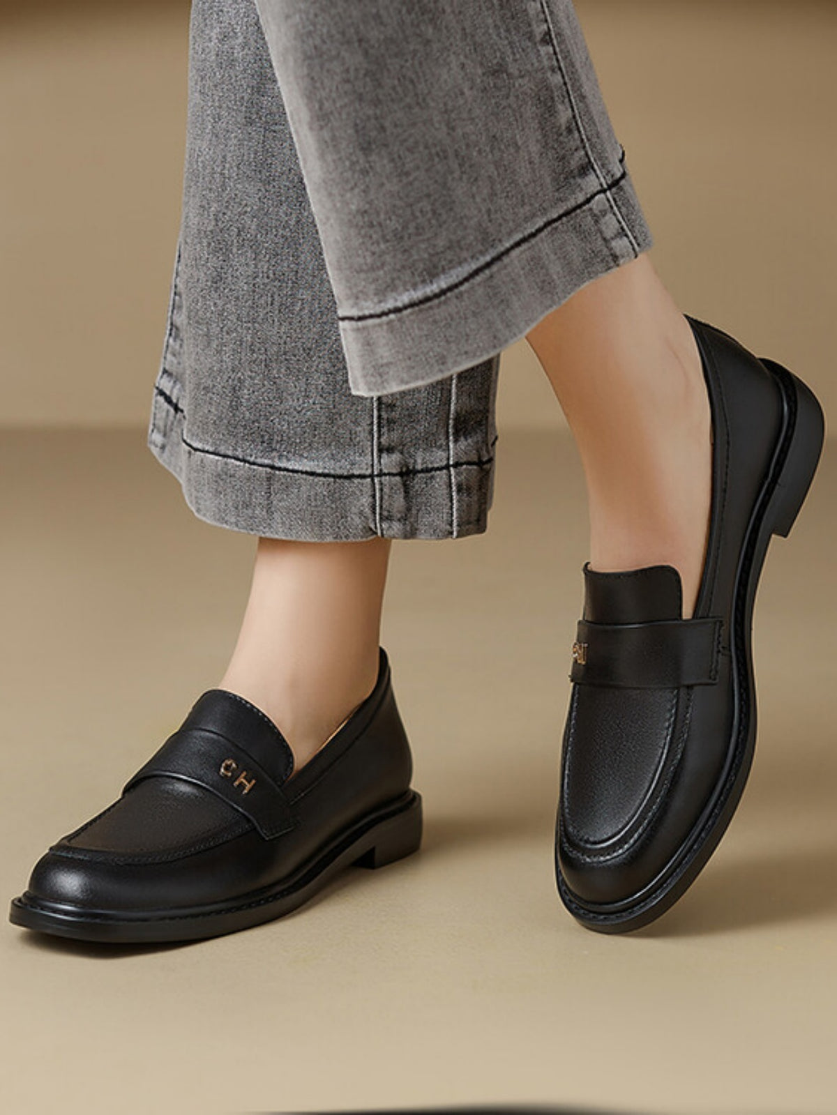 Colorful Patchwork Loafers