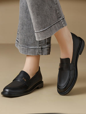 Colorful Patchwork Loafers