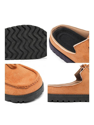 Suede Birkenstock Lace-up Closed-toe Slippers
