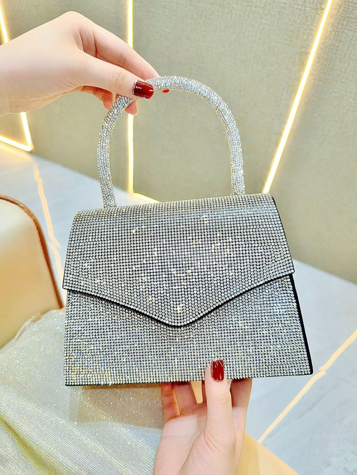 Liber Four Seasons ACC Diamond Small Square Bag