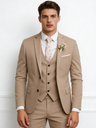 Slim-fit Wedding Suit 3-piece Sets Set