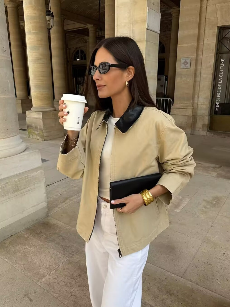 Liber Autumn Women's Contrasting colors Jackets