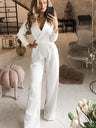 Brother-in-law Long Sleeve Pocket Jumpsuits
