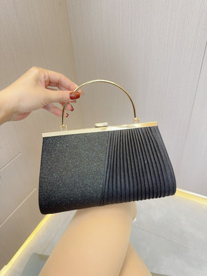 Liber Four Seasons ACC Sequin Pleated Bag