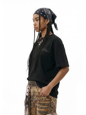 Hole Reflective Sports Breathable Loose-fit T-shirts