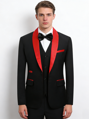 Business Leisure Suit Slim-fit Set 3-piece Sets