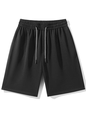 Side Slit Printed Five Points Shorts