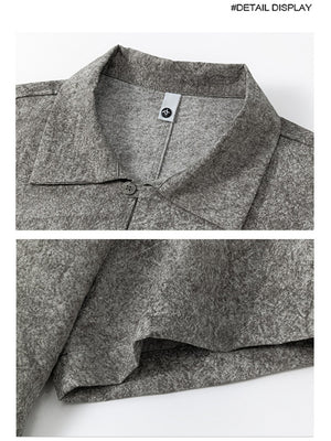 Leisure Loose-fit Retro Polo Shirts