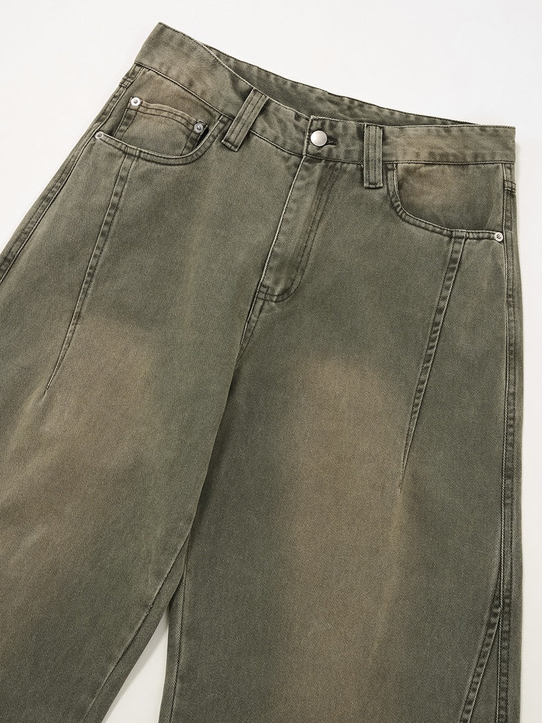 Liber Autumn Neutral wear Solid Color Jeans